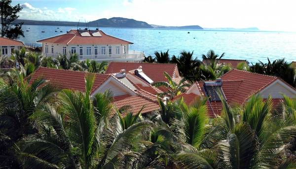 Hướng nhìn ban công phòng nghỉ tại Saigon Emerald Phan Thiết