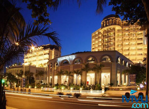 Lối kiến trúc cổ điển châu Âu ấn tượng của Sunrise Beach Resort Nha Trang