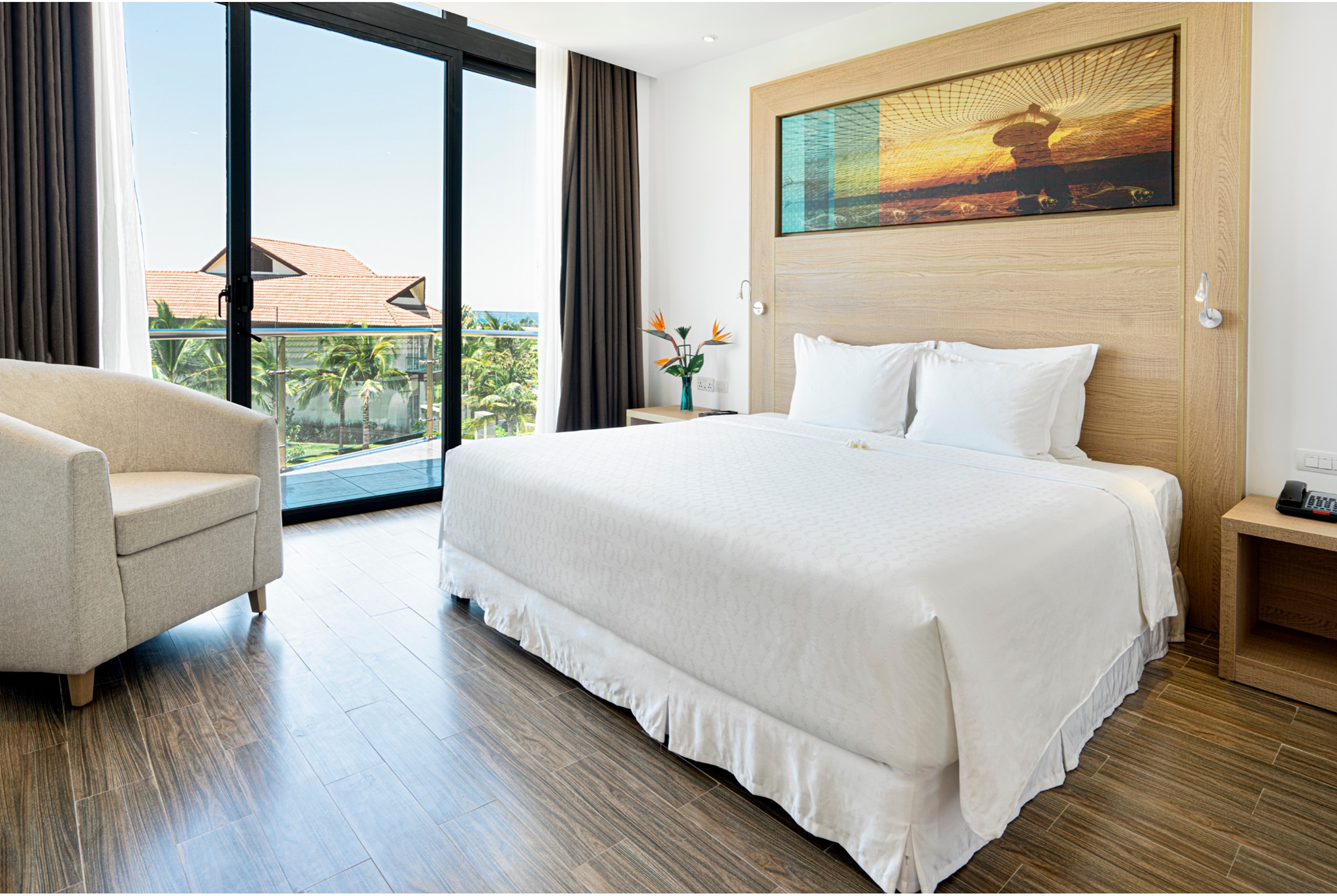 Không gian xanh mát của TUI Blue Nam Hội An