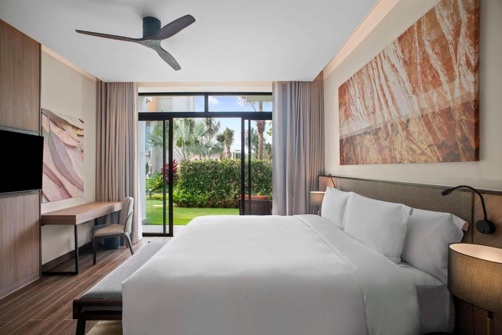 Phòng ngủ được đầu tư tại Angsana Hồ Tràm