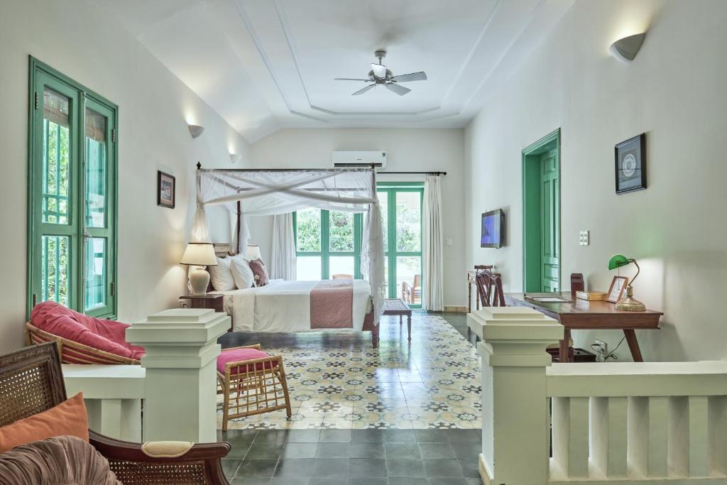 Phòng nghỉ thanh lịch tại Poulo Condor Côn Đảo