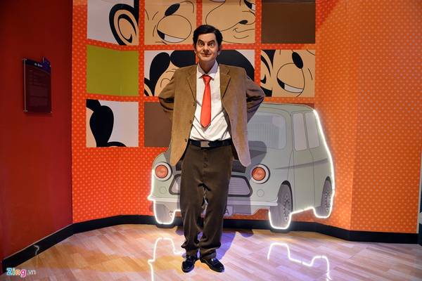 Rowan Atkinson, nam diễn viên hài người Anh nổi tiếng thế giới với vai Mr Bean.