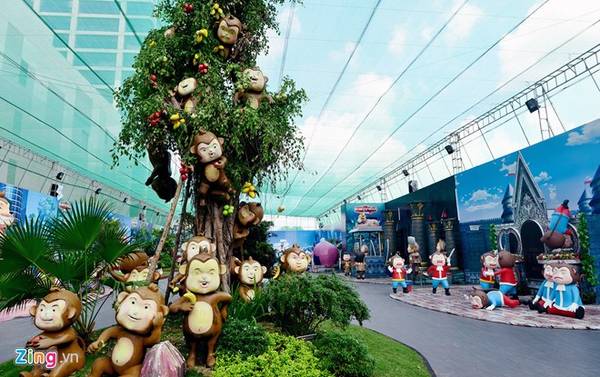 Khu vui chơi Monkylywood Sài Gòn rộng 2000m2 tại quận 7