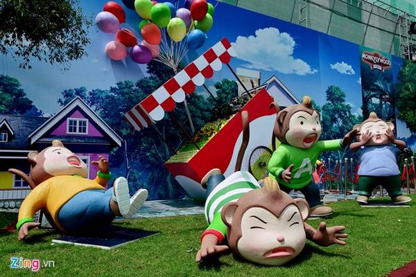Những chú sóc chuột siêu quậy phiên bản khỉ tại Monkylywood