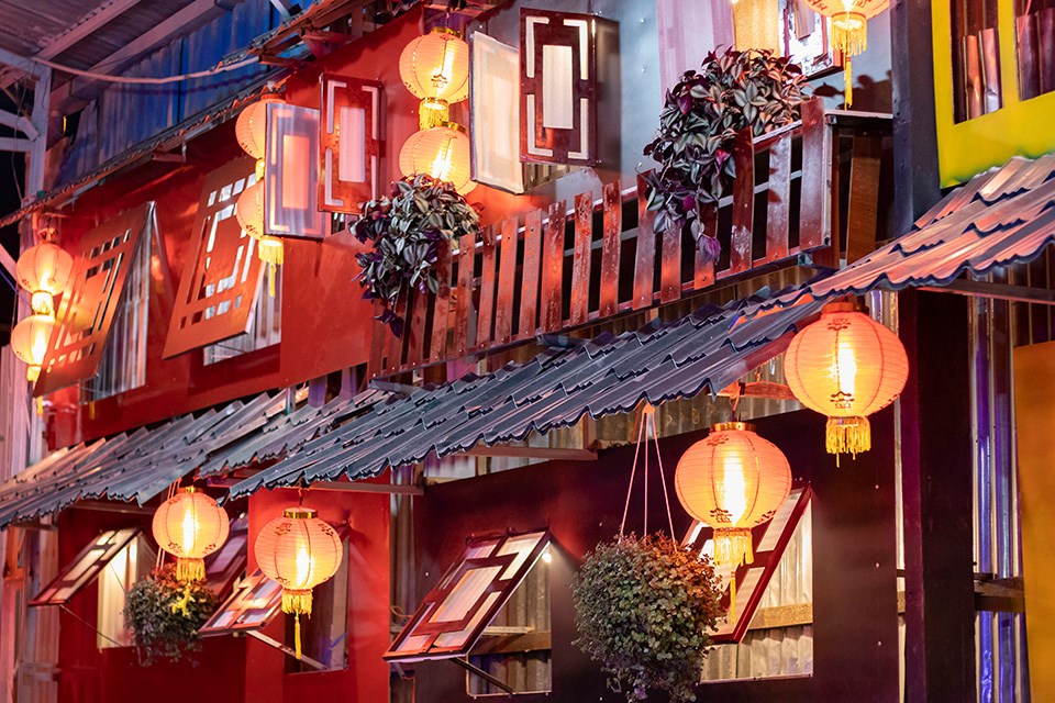 Không gian quán Kiếm Hiệp Làng Chài Đà Lạt
