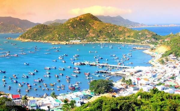 Toàn cảnh đảo Bình Ba xinh đẹp hoang sơ