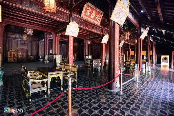 Nội thất các cung điện Kinh Thành Huế