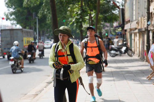 Hành trình di chuyển tại Hà Nội