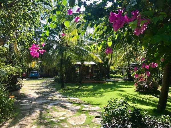 Không gian homestay La Gi tại Lagi Farmstay