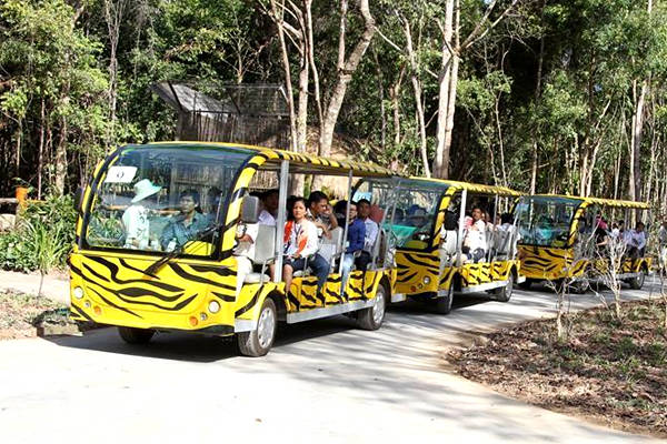 Vườn thú mở Phú Quốc khai trương tại Gành Dầu, đảo Phú Quốc