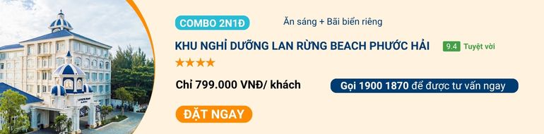 Hồ bơi và bãi biển tại Lan Rừng Phước Hải