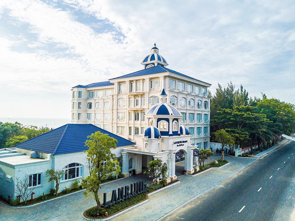 Không gian Lan Rừng Phước Hải Resort phong cách châu Âu