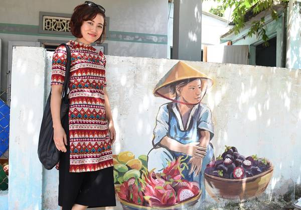 Khoảng 100 ngôi nhà được vẽ tranh tại làng bích họa Tam Thanh