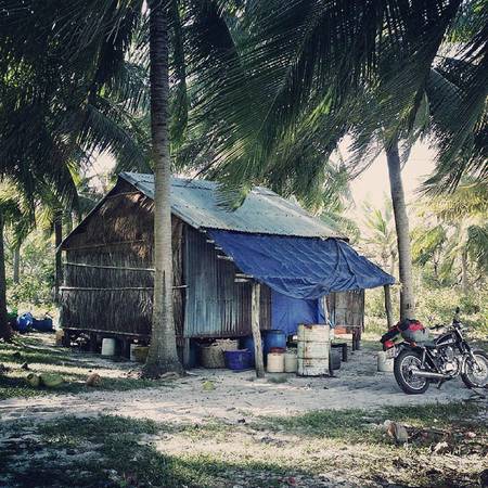 Hình ảnh trên đường Rạch Tràm - Làng chài Phú Quốc