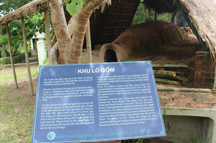 Khu lò gốm. Ảnh: Báo Giao thông.
