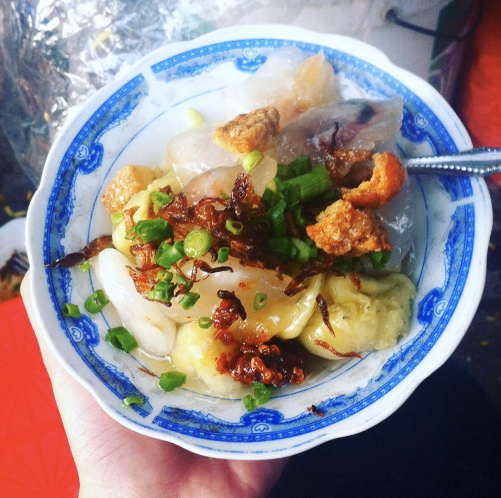 Bánh lọc trần nhân tôm thịt đậm đà