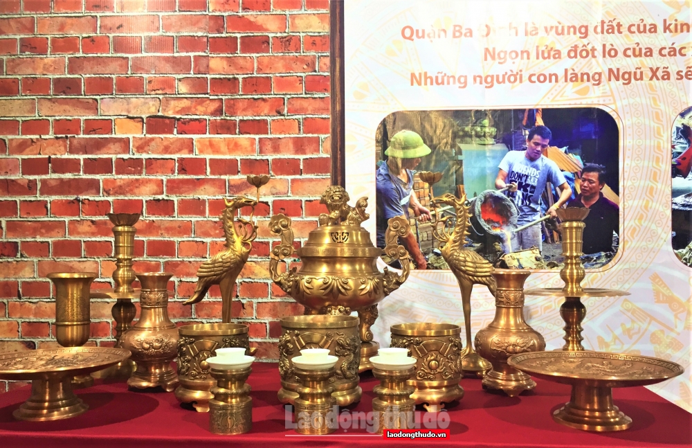 Lịch sử làng Ngũ Xã chuyên đúc tiền và đồ thờ
