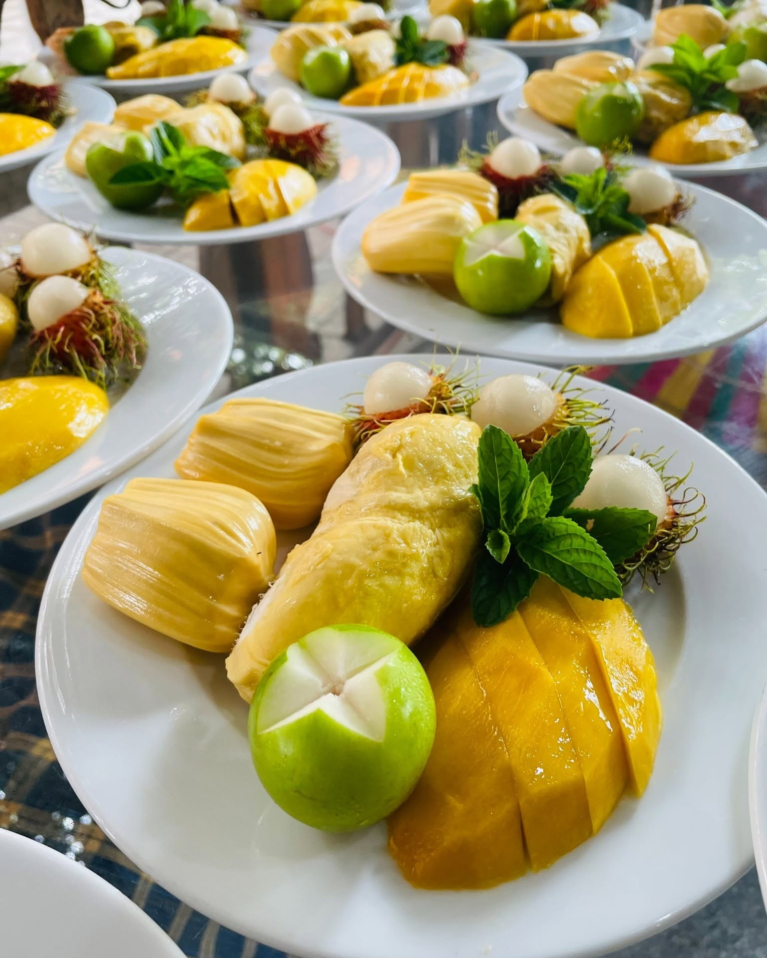 Khu vực thưởng thức ẩm thực truyền thống