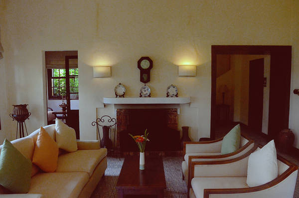 Lò sưởi đặc trưng trong mỗi biệt thự làng Pháp Đà Lạt