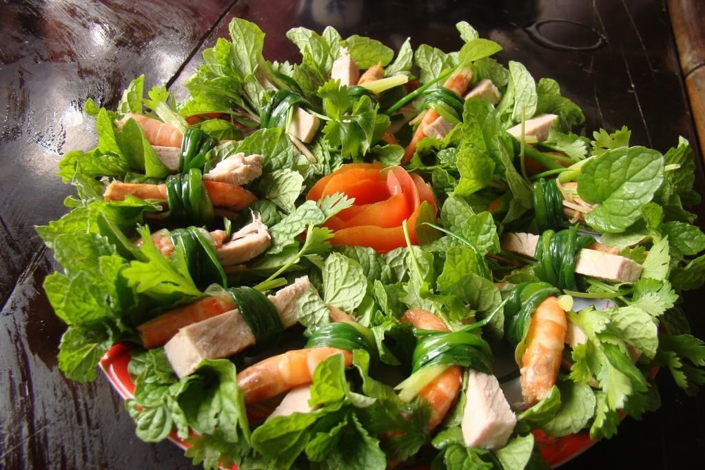 Món tam hữu đặc sắc tại làng rau Trà Quế
