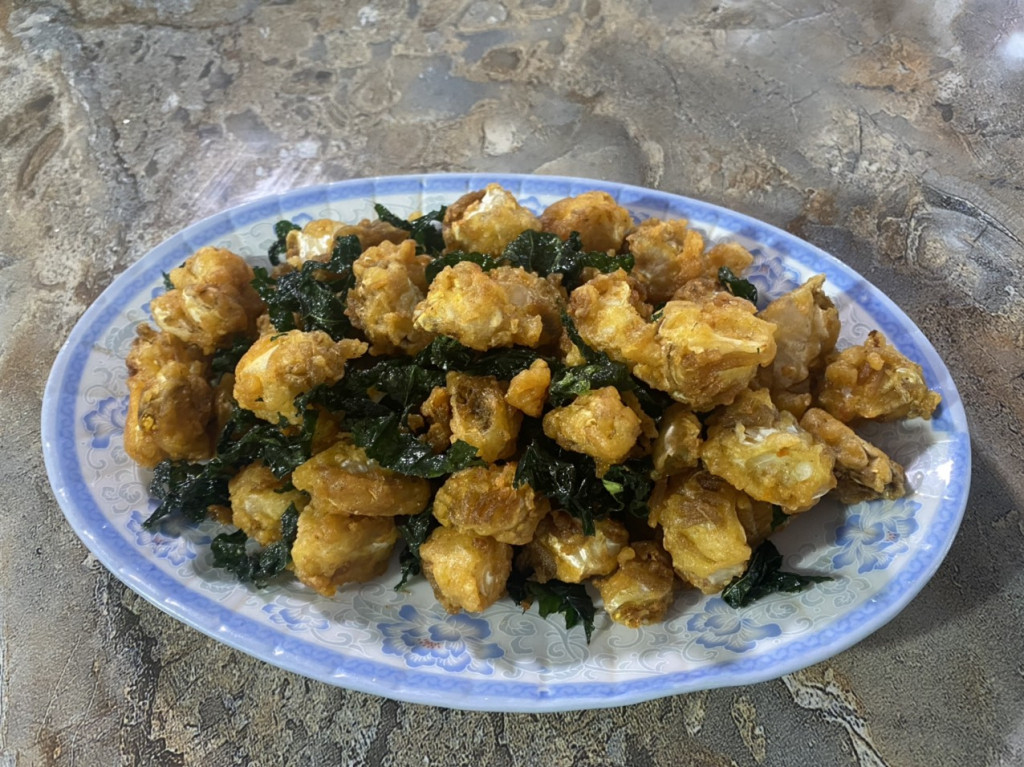 Cà ra chiên lá lốt ngon miệng