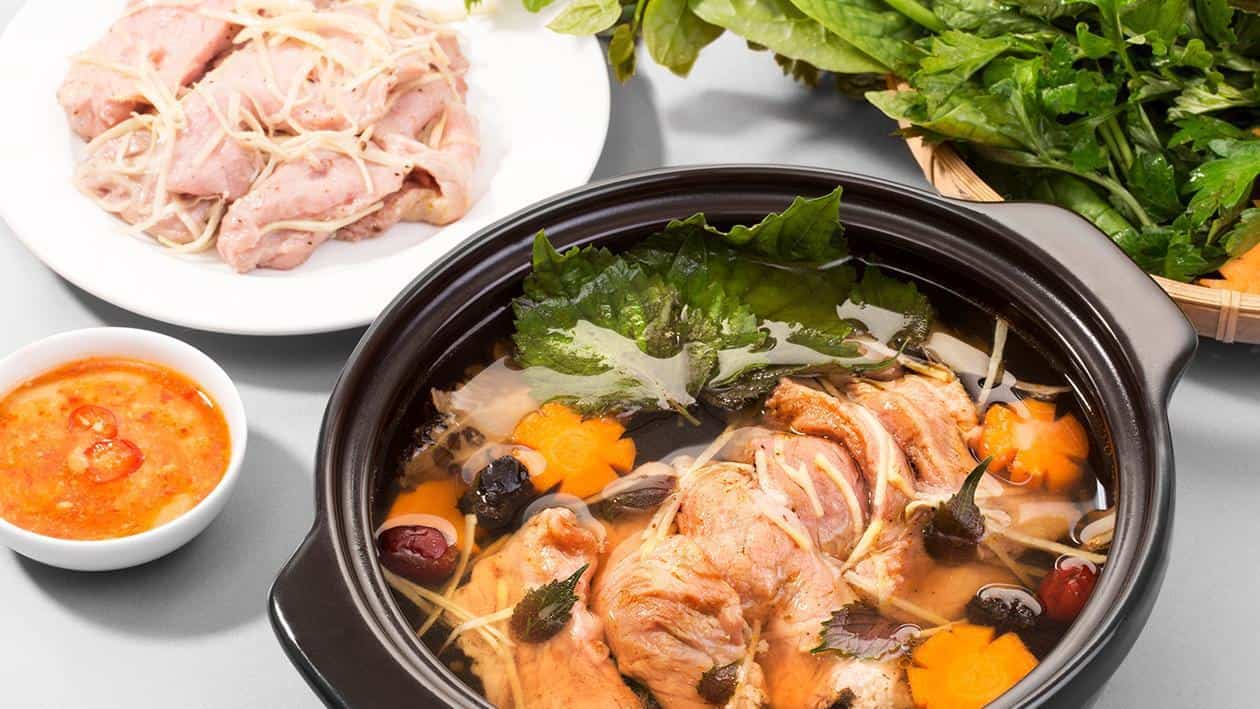 Món nhậu đặc sản trứ danh đất Sài Thành Lẩu dê niêu đất đậm đà