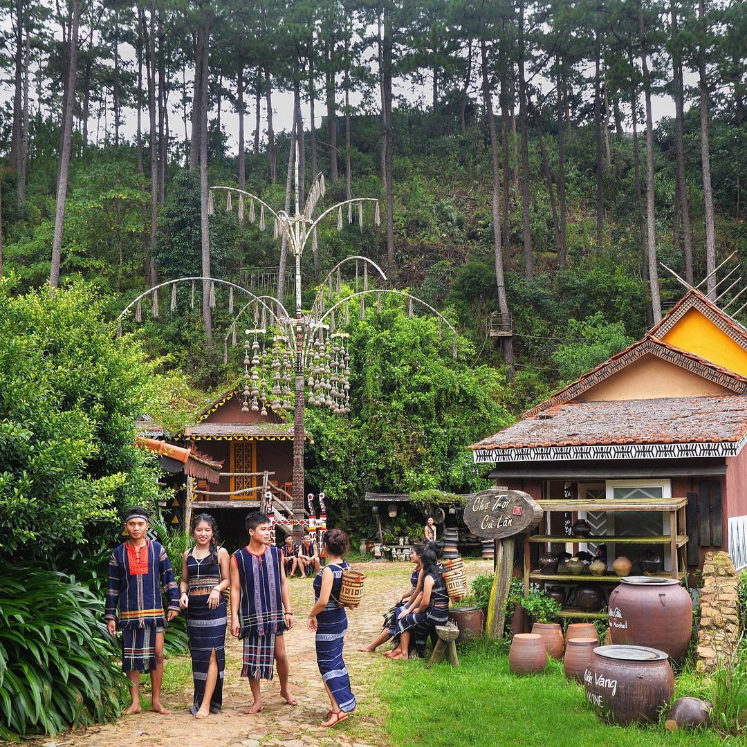 Vẻ đẹp làng Cù Lần Đà Lạt