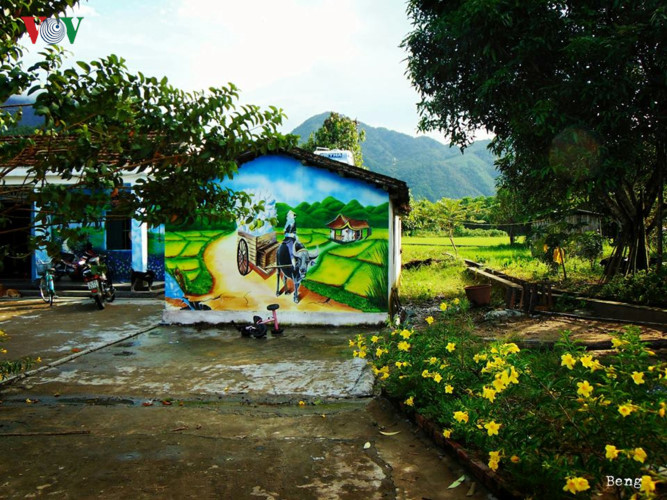 Làng tranh bích họa Pò Hèn