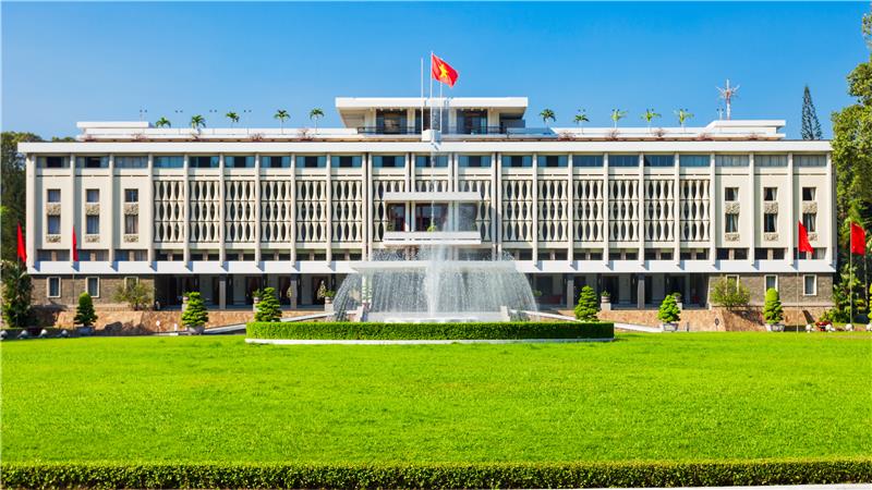 Đoàn sẽ duyệt binh qua lễ đài tại Dinh Độc Lập, sau đó chia thành 4 hướng chính