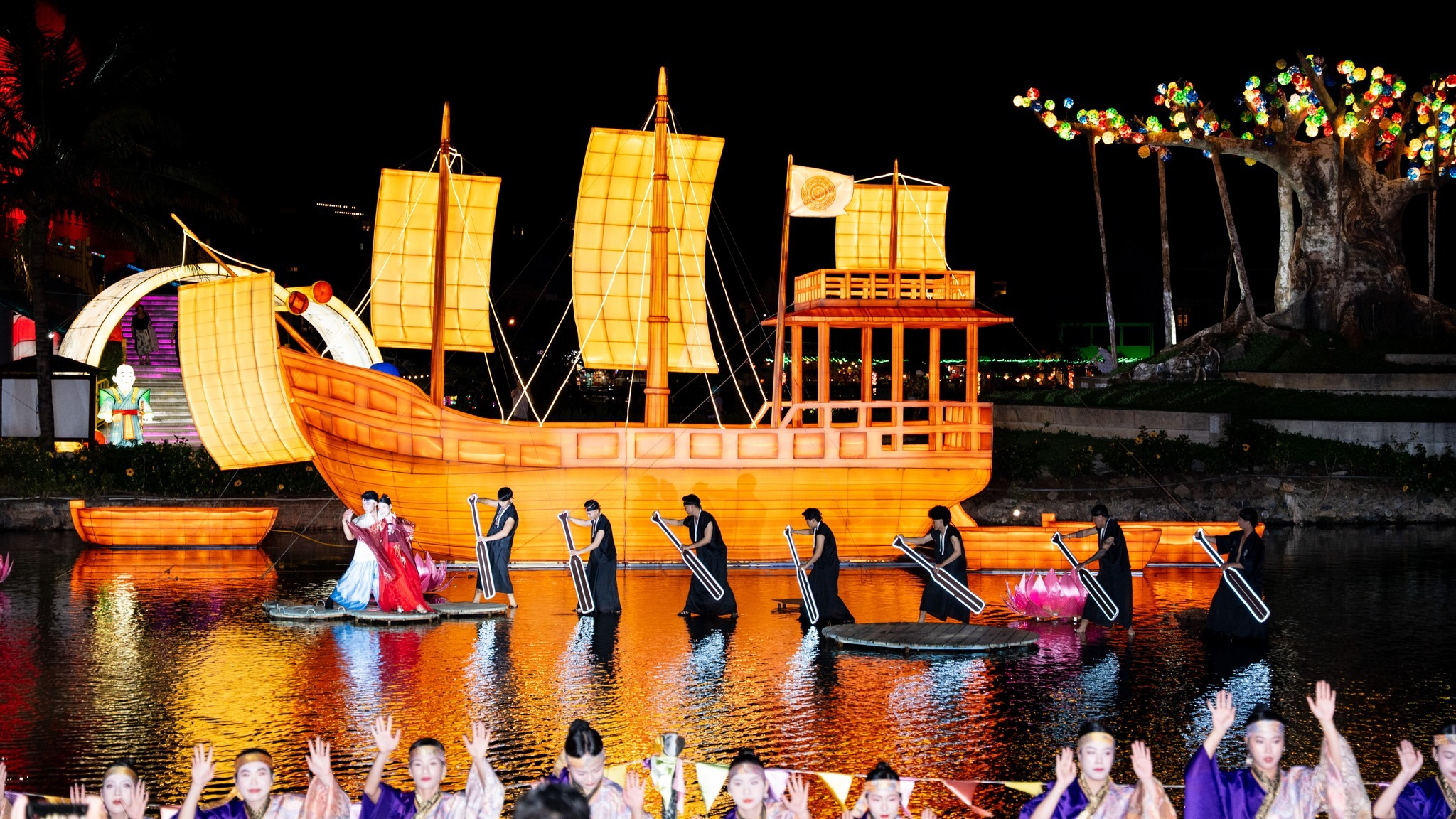 Không gian trải nghiệm lễ hội Ánh sáng và Di sản Hội An 2026