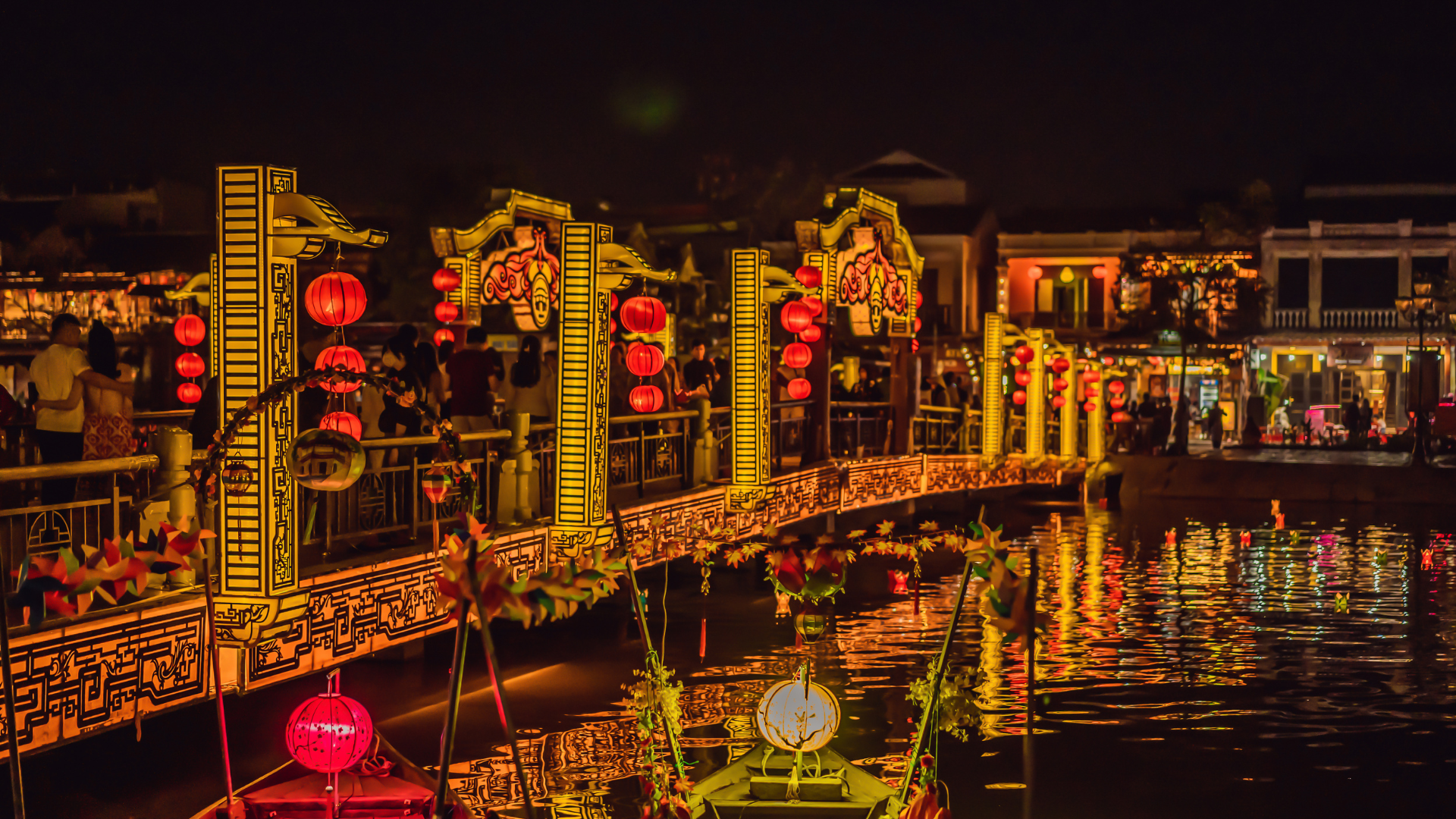 Điểm check in Lễ hội đèn lồng Hội An