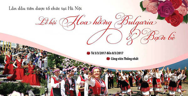 Chào mừng 8/3 với lễ hội Hoa Hồng lớn nhất Việt Nam tại Hà Nội