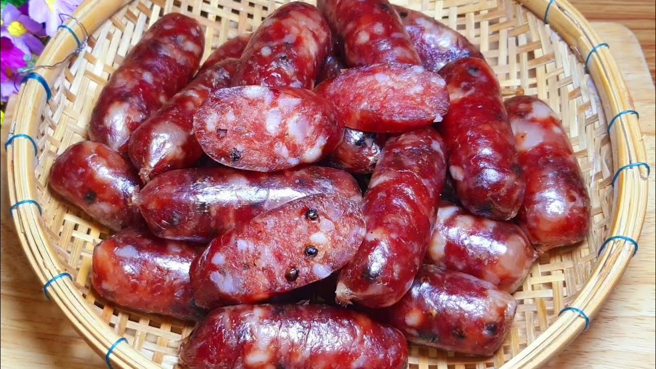 Lạp xưởng tươi đặc sản Long An