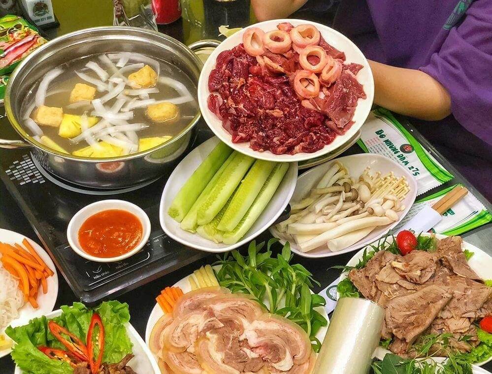 Lẩu bò nhúng giấm Hà Nội