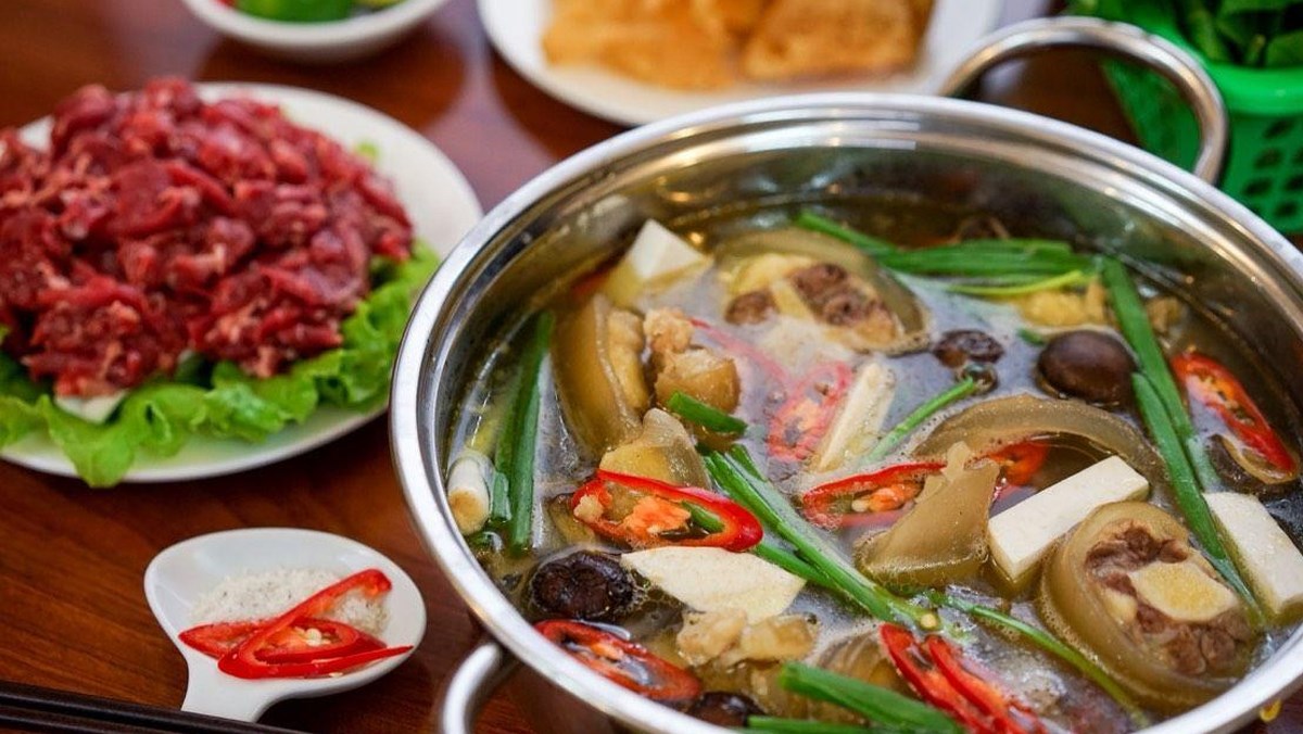 Lẩu bò tiềm Đà Lạt