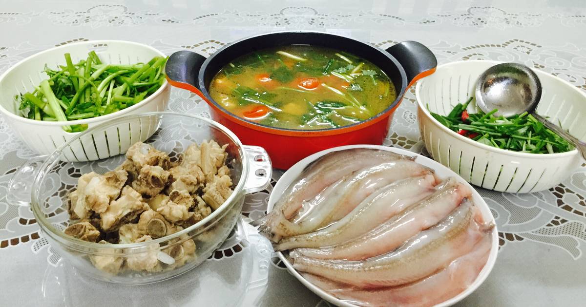 Lẩu cá khoai đặc sản Cà Mau