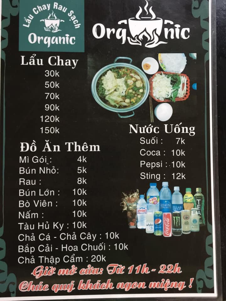 Ảnh: Lẩu chay Organic
