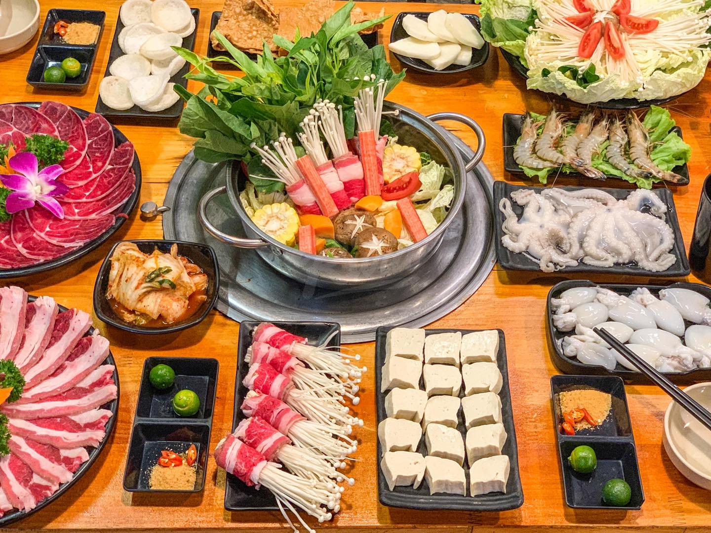 Lẩu nướng ngon Hà Nội