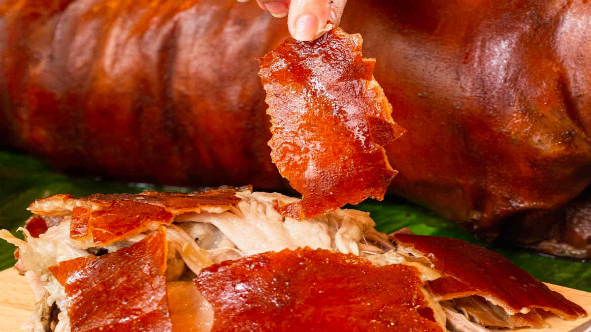 Lechon lợn sữa nướng món ăn Philippines