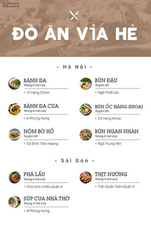 Lịch đóng mở quán xá mở Tết hot Hà Nội Sài Gòn