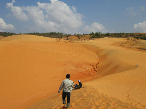 Đồi cát bay Mũi Né – điểm đến lý thú.