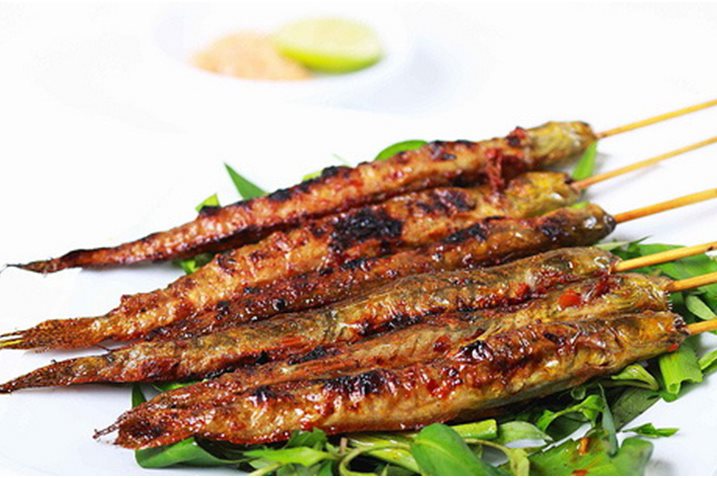 Loi choi sả ớt đặc sản Trà Vinh
