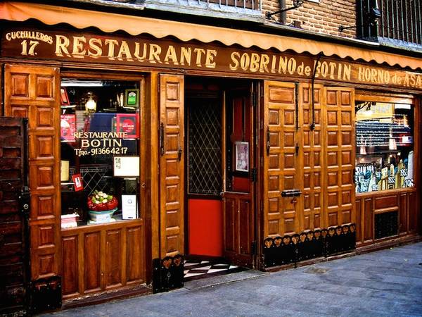 Sobrino de Botín - Nhà hàng lâu đời nhất thế giới tại Madrid