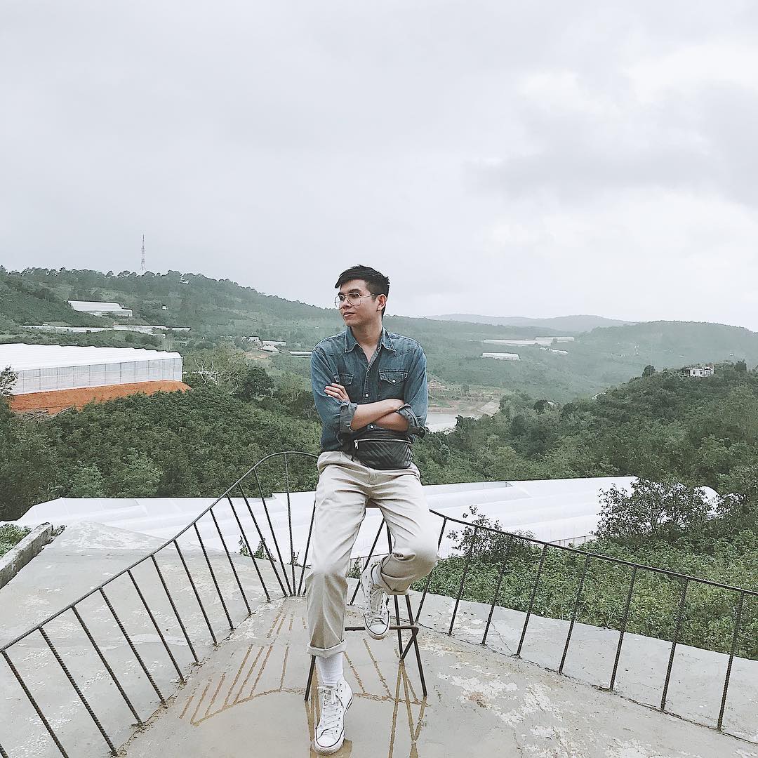 View thung lũng tại Gió Cầu Đất Coffee