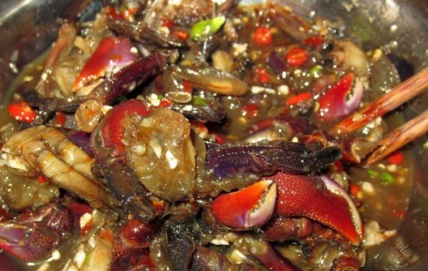 Mắm chù ụ Trà Vinh ăn kèm cơm nóng