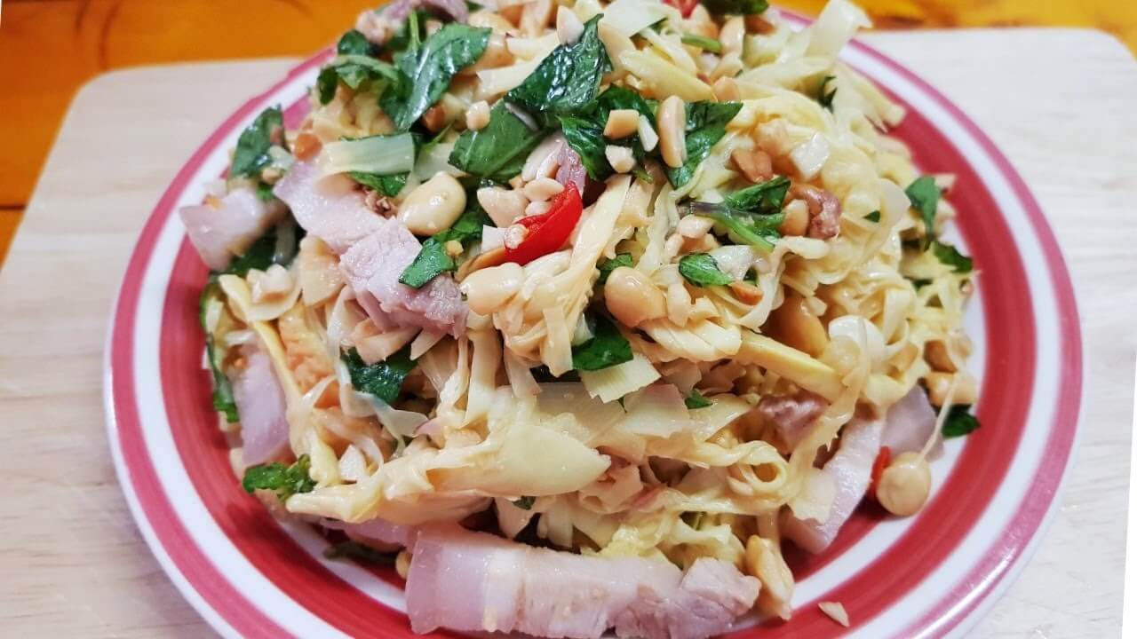 Măng núi trộn đặc sản Quảng Nam