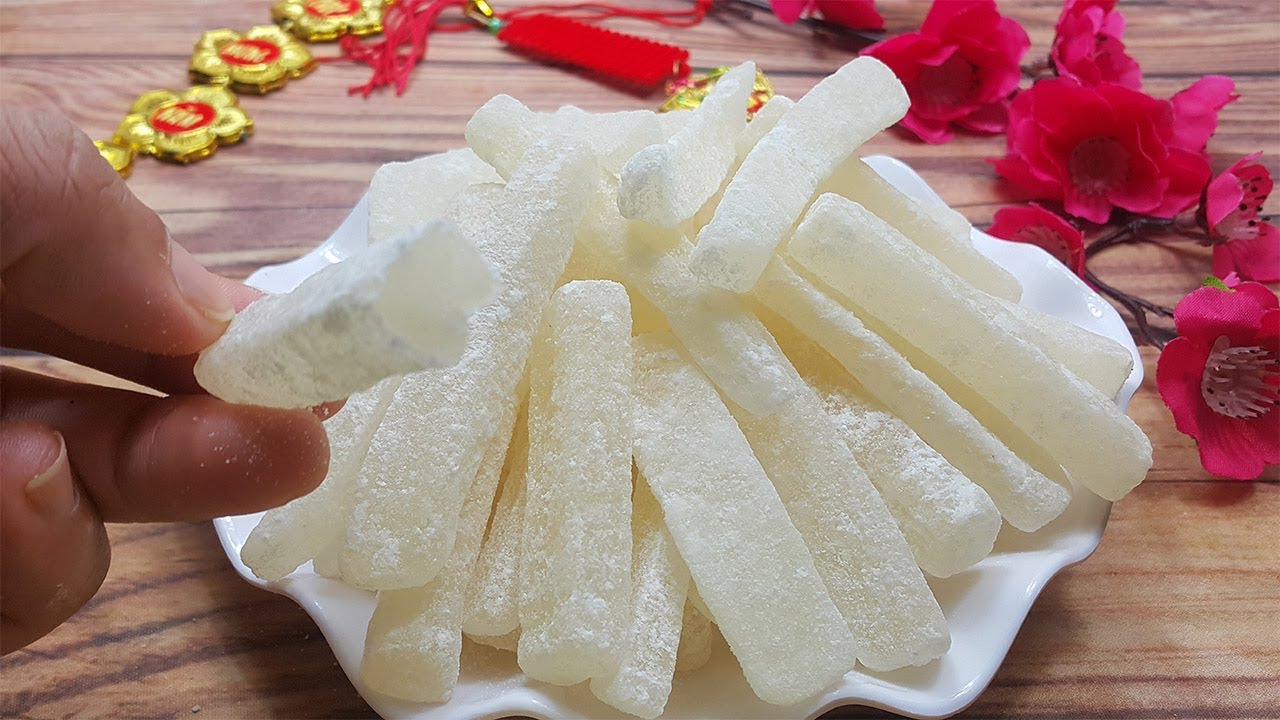 Mứt bí đao dẻo dai cho mứt Tết