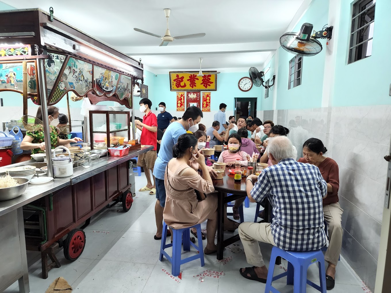 Quán mì thảy Nghiệp Ký Mỳ Gia ở Vũng Tàu. Ảnh: Manh Cuong Dinh.