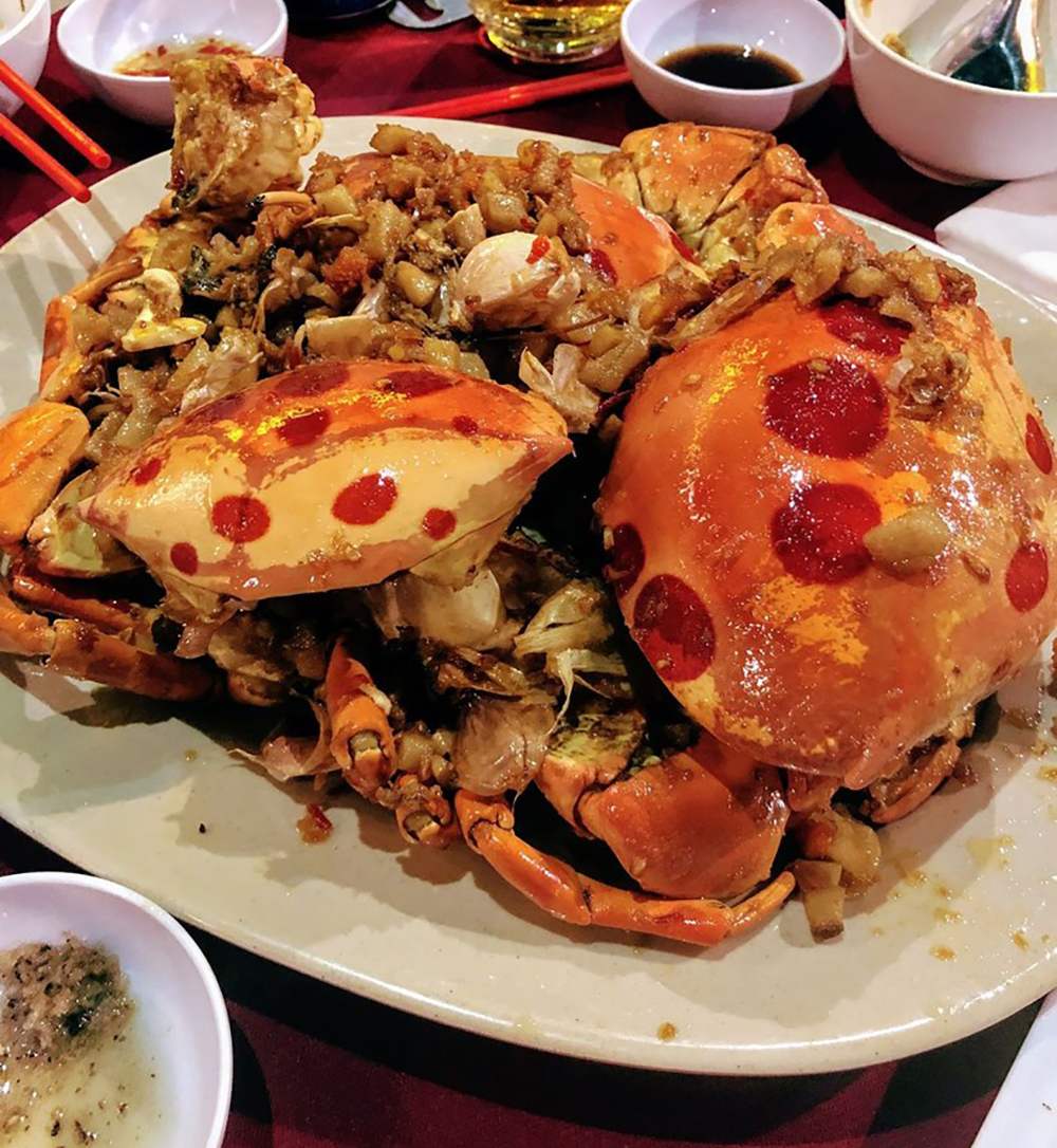 Cua mặt trăng chế biến món ăn ngon Phú Quý