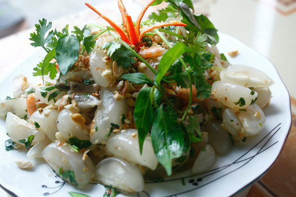 Đặc sản Quảng Nam - Gỏi boòng boong Tiên Phước